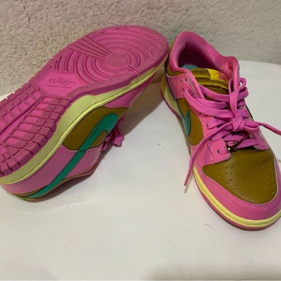 Nike Dunk Low Parris Goebel Playful Pink FN2721 600 Women’s Size 7 - Picture 4 of 11